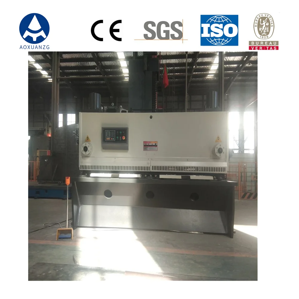 Qc11Y-6X2500 Hydraulic Guillotine Plate Metal Sheets Shearing Machine E21S System Qc11Y-6X2500 Hydraulic Guillotine Plate Metal Sheets Shearing Machine E21S System