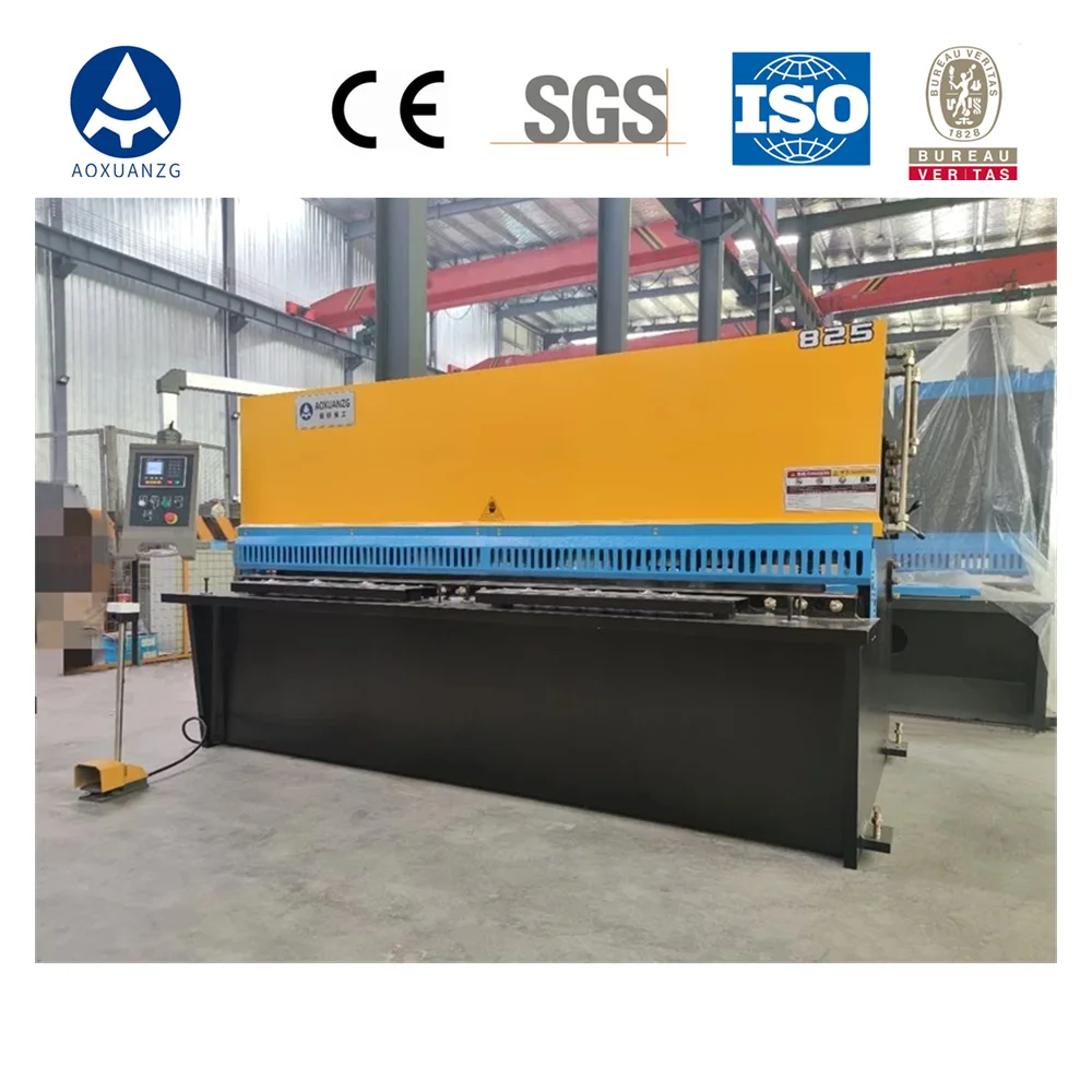 E21S Metal Sheet Steel Plate Cutter Hydraulic Guillotine Cutting Shearing Machine – Qc12Y-6×2500 E21S Metal Sheet Steel Plate Cutter Hydraulic Guillotine Cutting Shearing Machine – Qc12Y-6×2500