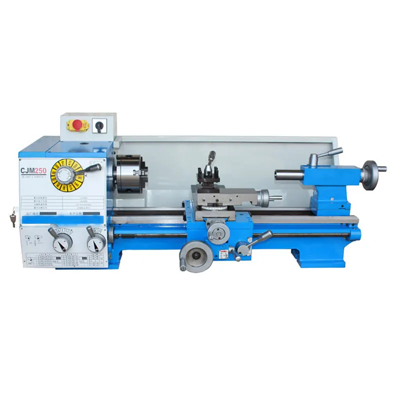 Cjm250 Mini Metal Lathe Machine Price With Auto Feeding Cjm250 Mini Metal Lathe Machine Price With Auto Feeding