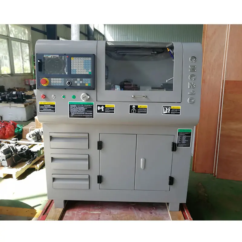 Cnc210 Mini Benchtop Cnc Lathe With Gsk980Tdc Cnc210 Mini Benchtop Cnc Lathe With Gsk980Tdc