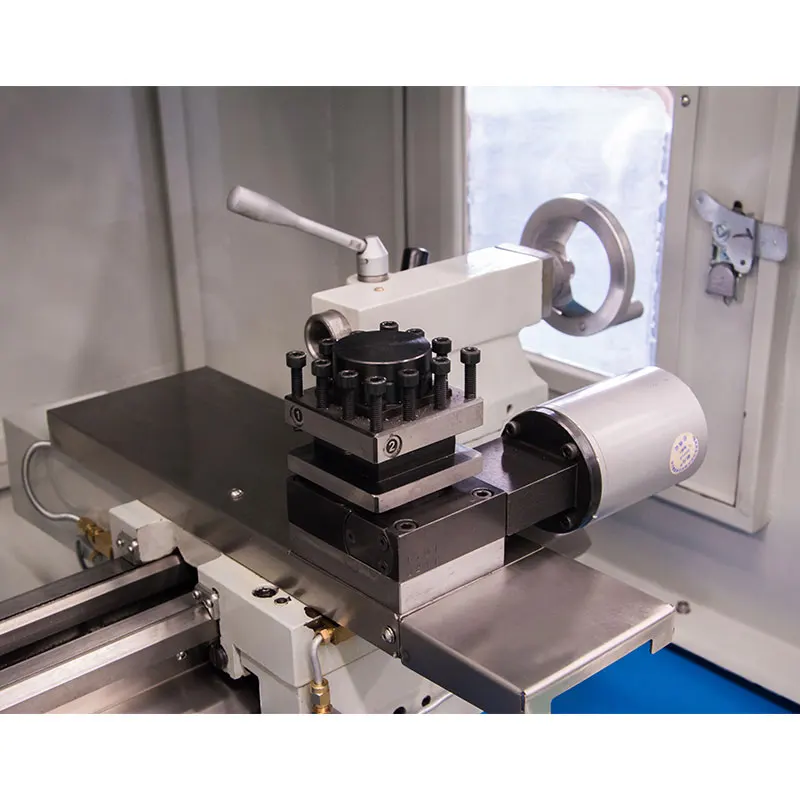 Cnc210 Mini Benchtop Cnc Lathe With Siemens 808D Controller Cnc210 Mini Benchtop Cnc Lathe With Siemens 808D Controller