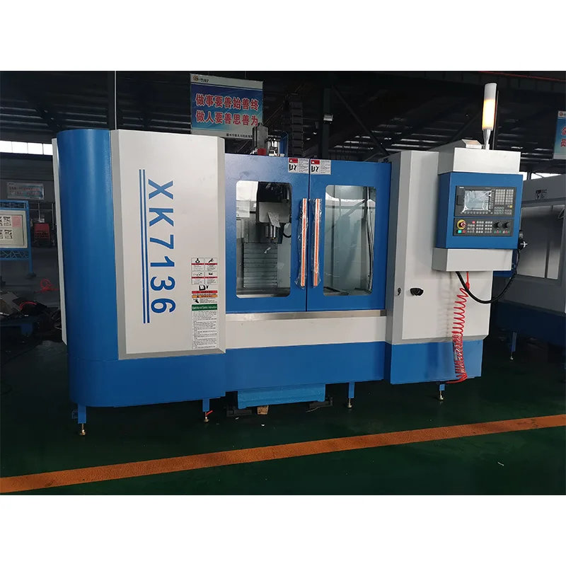 Xk7136 High Accuracy Mini Cnc Milling Machine With Siemens 808Da-16 System Xk7136 High Accuracy Mini Cnc Milling Machine With Siemens 808Da-16 System