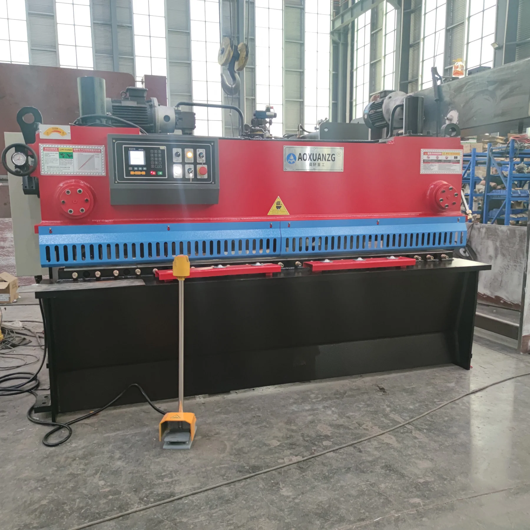 4Mm 2000Mm Hydraulic Guillotine Shearing Machine Sheet Metal Cutting Machine E21S 4Mm 2000Mm Hydraulic Guillotine Shearing Machine Sheet Metal Cutting Machine E21S