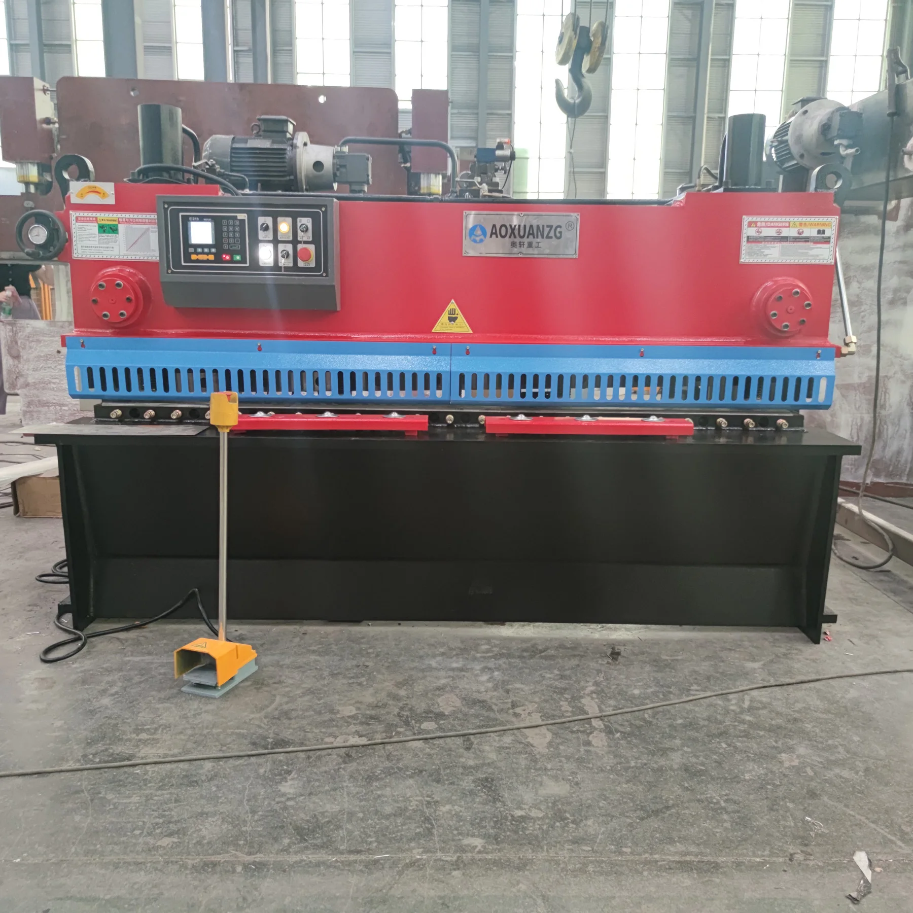 4Mm 2000Mm Hydraulic Guillotine Shearing Machine Sheet Metal Cutting Machine E21S 4Mm 2000Mm Hydraulic Guillotine Shearing Machine Sheet Metal Cutting Machine E21S