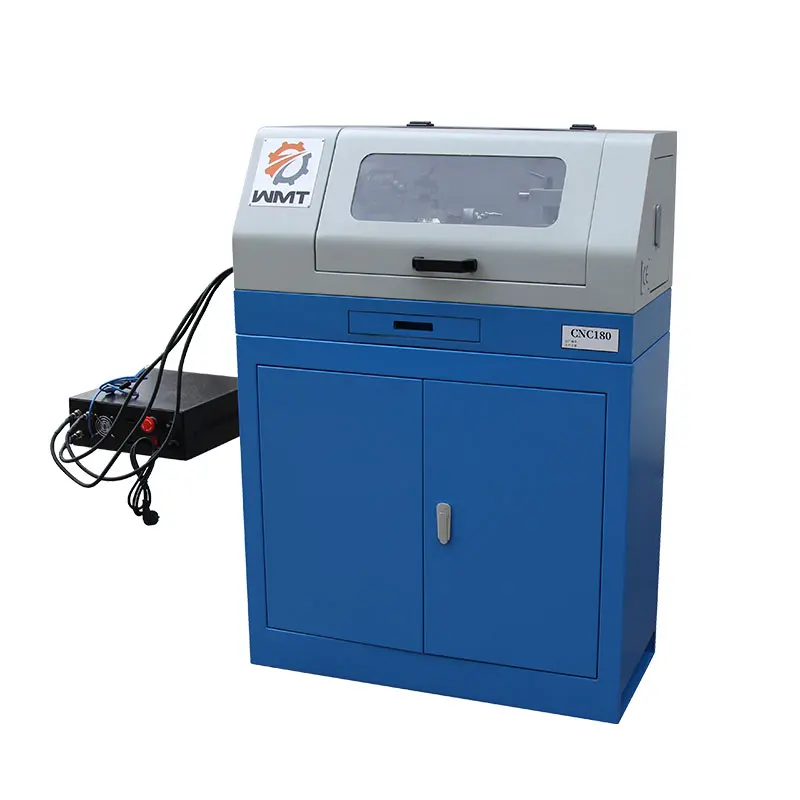 Cnc180 Mini Lathe Flat Bed Type Stepper Main Motor With Gsk928Tca Controller Cnc180 Mini Lathe Flat Bed Type Stepper Main Motor With Gsk928Tca Controller
