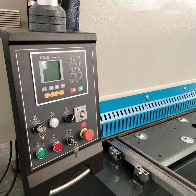 Qc11Y-6X2500 Hydraulic Guillotine Plate Metal Sheets Shearing Machine E21S System Qc11Y-6X2500 Hydraulic Guillotine Plate Metal Sheets Shearing Machine E21S System