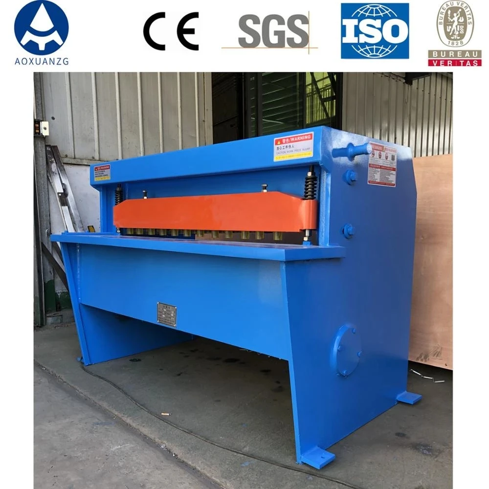 1.2X2500Mm Stainless Steel Electric Cutting Plate Guillotine Shear Cutting Machine 1.2X2500Mm Stainless Steel Electric Cutting Plate Guillotine Shear Cutting Machine