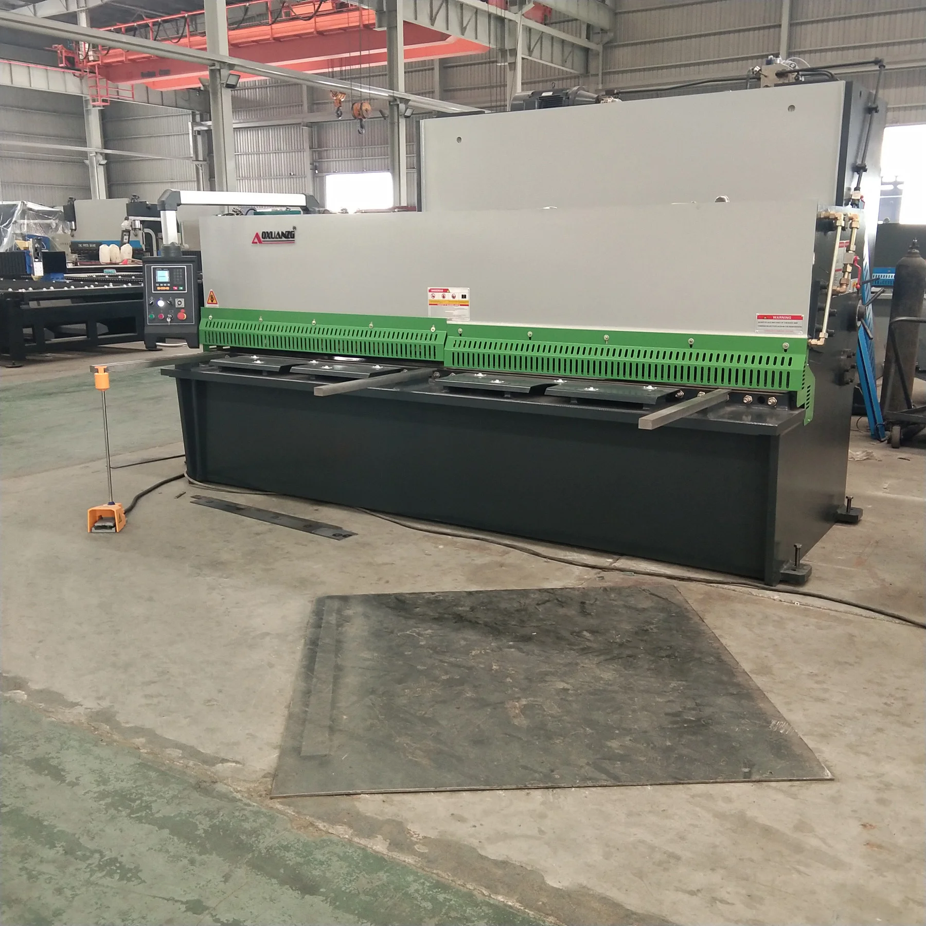 China Factory Qc11K-4*3200 E21Shydraulic Guillotine Shearing Machine Carbon Steel 3200Mm China Factory Qc11K-4*3200 E21Shydraulic Guillotine Shearing Machine Carbon Steel 3200Mm