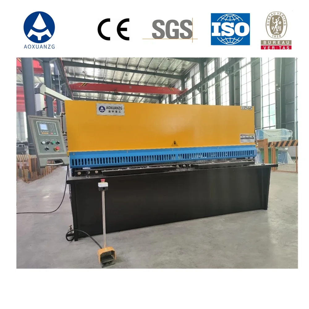 E21S Metal Sheet Steel Plate Cutter Hydraulic Guillotine Cutting Shearing Machine – Qc12Y-6×2500 E21S Metal Sheet Steel Plate Cutter Hydraulic Guillotine Cutting Shearing Machine – Qc12Y-6×2500