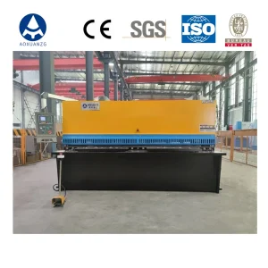 E21S Metal Sheet Steel Plate Cutter Hydraulic Guillotine Cutting Shearing Machine – QC12Y-6×2500