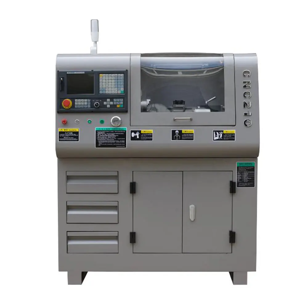 Cnc210 Mini Benchtop Cnc Lathe With After 990Tdb Controller Cnc210 Mini Benchtop Cnc Lathe With After 990Tdb Controller