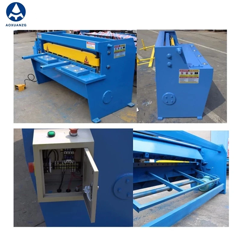 1.2X2500Mm Stainless Steel Electric Cutting Plate Guillotine Shear Cutting Machine 1.2X2500Mm Stainless Steel Electric Cutting Plate Guillotine Shear Cutting Machine