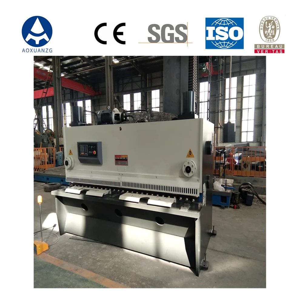Qc11Y-6X2500 Hydraulic Guillotine Plate Metal Sheets Shearing Machine E21S System Qc11Y-6X2500 Hydraulic Guillotine Plate Metal Sheets Shearing Machine E21S System