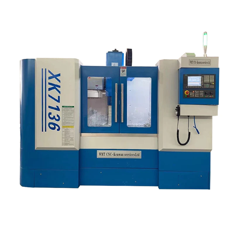 Xk7136 High Accuracy Mini Cnc Milling Machine With Siemens 808Da-15 System Xk7136 High Accuracy Mini Cnc Milling Machine With Siemens 808Da-15 System
