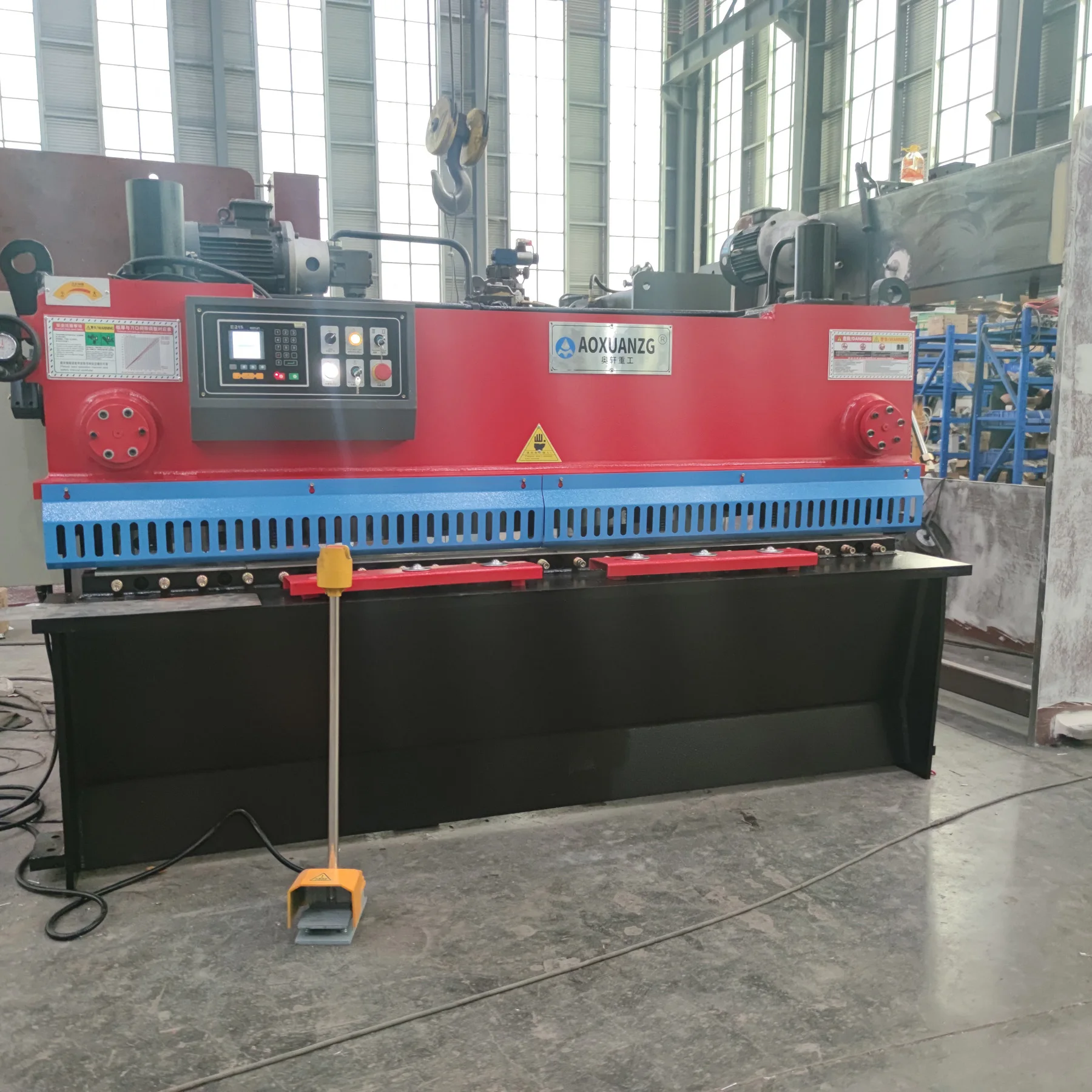 4Mm 2000Mm Hydraulic Guillotine Shearing Machine Sheet Metal Cutting Machine E21S 4Mm 2000Mm Hydraulic Guillotine Shearing Machine Sheet Metal Cutting Machine E21S