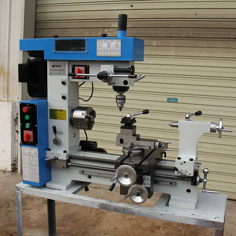 Mp800 800Mm Combined Mini Metal Lathe Mill Drill Machine Mp800 800Mm Combined Mini Metal Lathe Mill Drill Machine