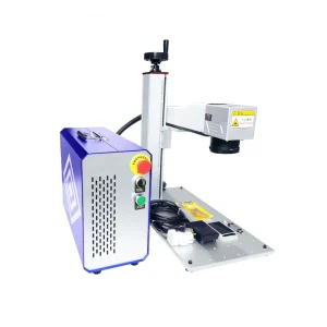 New 50w Raycus Fiber Laser Marking Machine 3D Gold and Silver Laser Engraving Machine Rotary Device for Laser Marking Machine