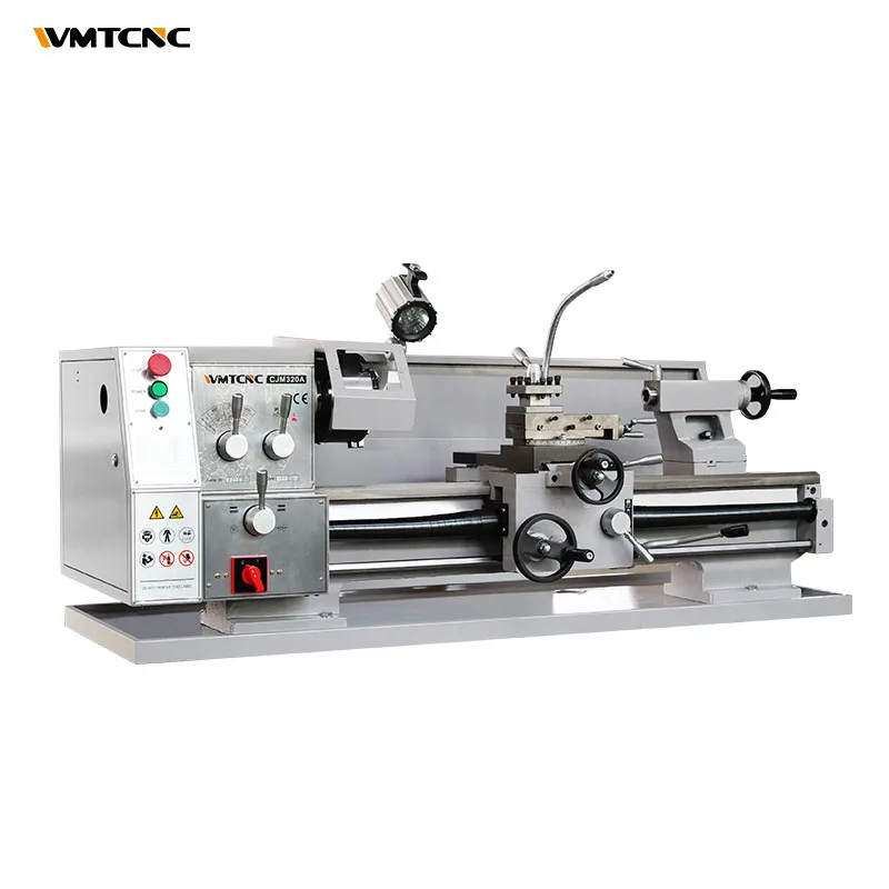 Hot Sell Small Lathe Cjm320A High Precision Bench Lathe Machine With Variable Speed Hot Sell Small Lathe Cjm320A High Precision Bench Lathe Machine With Variable Speed