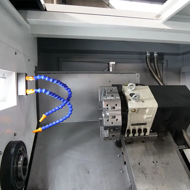 High Precision Shl400/250 Cnc Slant Bed Lathe For Metal Cutting High Precision Shl400/250 Cnc Slant Bed Lathe For Metal Cutting