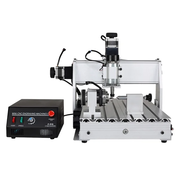 Woodworking 4 Axis Cnc Router 3040 Z-Dq Engraving Machine With Ballscrew Woodworking 4 Axis Cnc Router 3040 Z-Dq Engraving Machine With Ballscrew