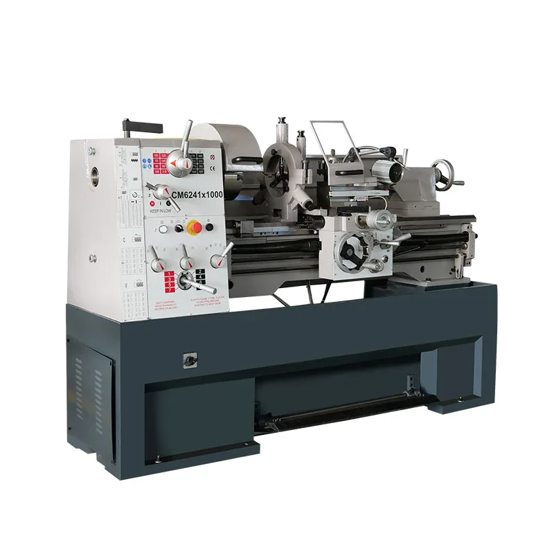 High Quality Cm6241 Manual Metal Engine Lathe Machine With Monoblock Cast Iron Base High Quality Cm6241 Manual Metal Engine Lathe Machine With Monoblock Cast Iron Base