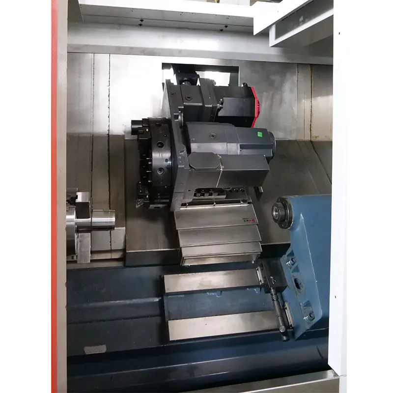 High Precision Ck40L Full-Automatic Slant Bed Cnc Lathe Machine For Metal Working High Precision Ck40L Full-Automatic Slant Bed Cnc Lathe Machine For Metal Working