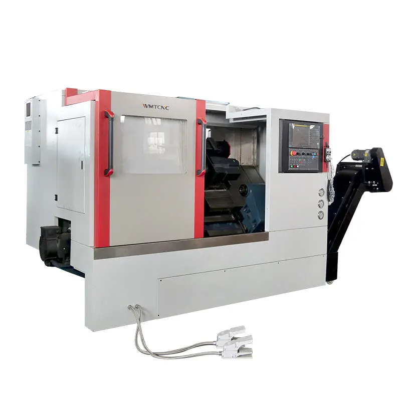 High Precision Ck40L Full-Automatic Slant Bed Cnc Lathe Machine For Metal Working High Precision Ck40L Full-Automatic Slant Bed Cnc Lathe Machine For Metal Working