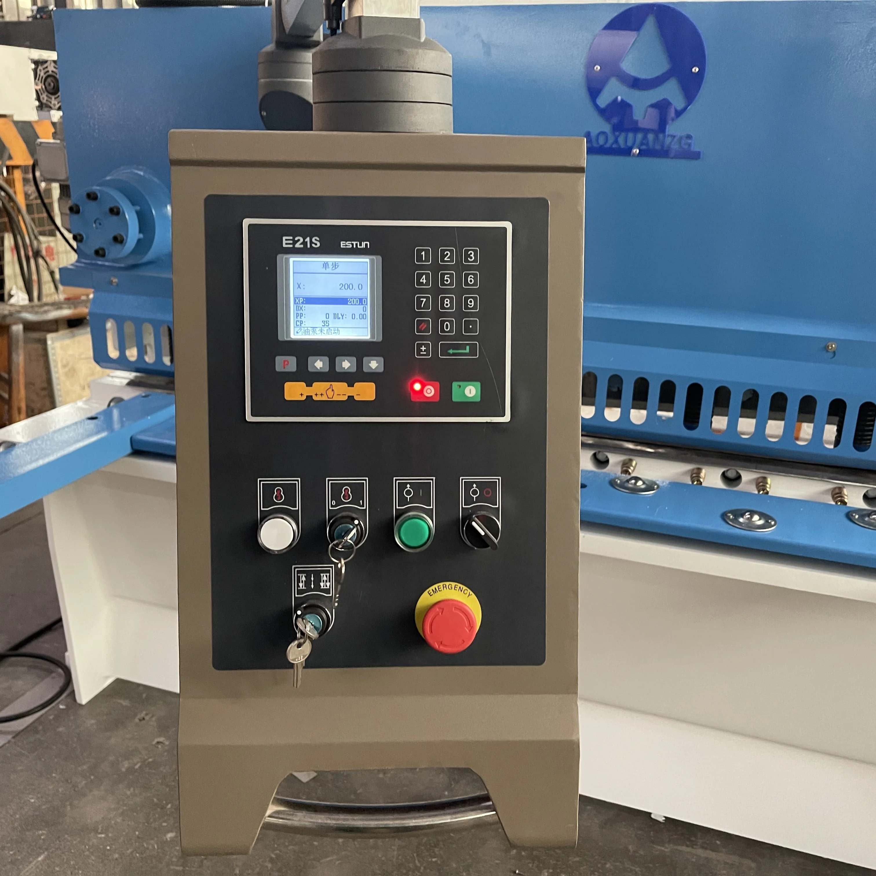 Good Quality 8Mmx2500Mm Hydraulic Cutting Machine Guillotine Shears Cutter With E21S System Good Quality 8Mmx2500Mm Hydraulic Cutting Machine Guillotine Shears Cutter With E21S System