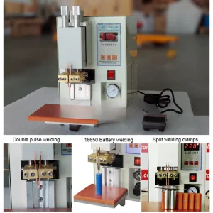 Battery Machines Lab Pneumatic Cylindrical Cell Spot Welder for 18650 26650 Battery Machines Lab Pneumatic Cylindrical Cell Spot Welder for 18650 26650