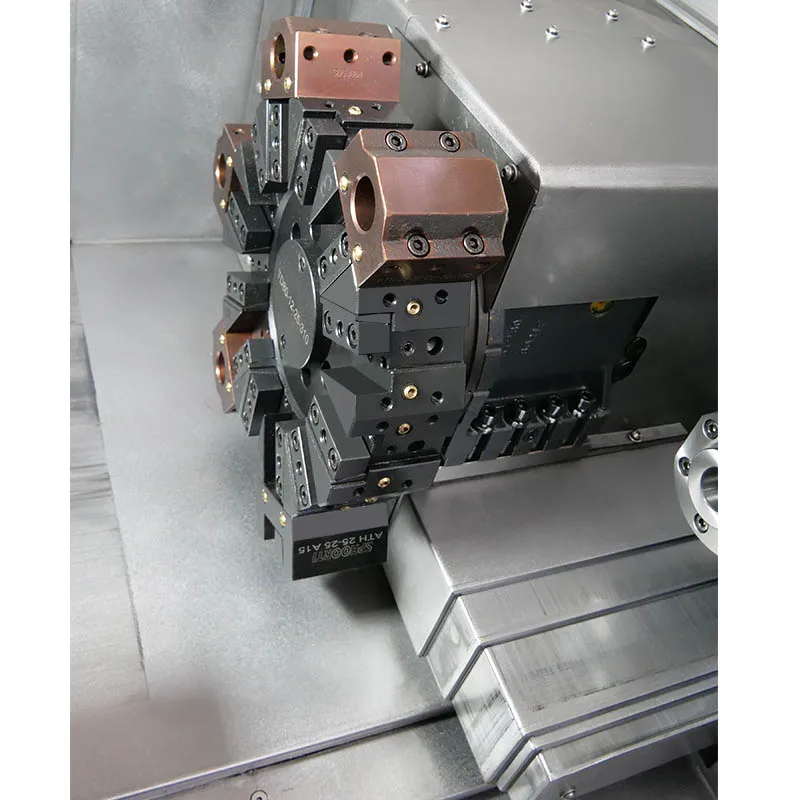 Factory Price Cnc Lathe Swl8 High Stable Slant Bed Cnc Lathe With 12 Station Turret Factory Price Cnc Lathe Swl8 High Stable Slant Bed Cnc Lathe With 12 Station Turret