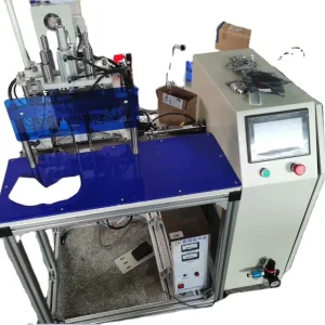 New arrived high quality KN95 OEM double spot welding machine for ear loops face mark welding machine