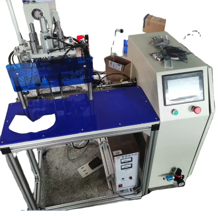New Arrived High Quality Kn95 Oem Double Spot Welding Machine For Ear Loops Face Mark Welding Machine New Arrived High Quality Kn95 Oem Double Spot Welding Machine For Ear Loops Face Mark Welding Machine