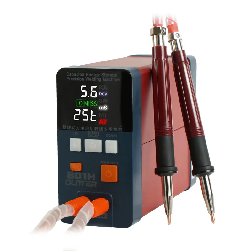 Glitter 801H Spot Welding Machine 19.8Kw 3500A Pulse Butt Welder Power Battery Aluminum Nickel Single Battery Spot Welder Glitter 801H Spot Welding Machine 19.8Kw 3500A Pulse Butt Welder Power Battery Aluminum Nickel Single Battery Spot Welder