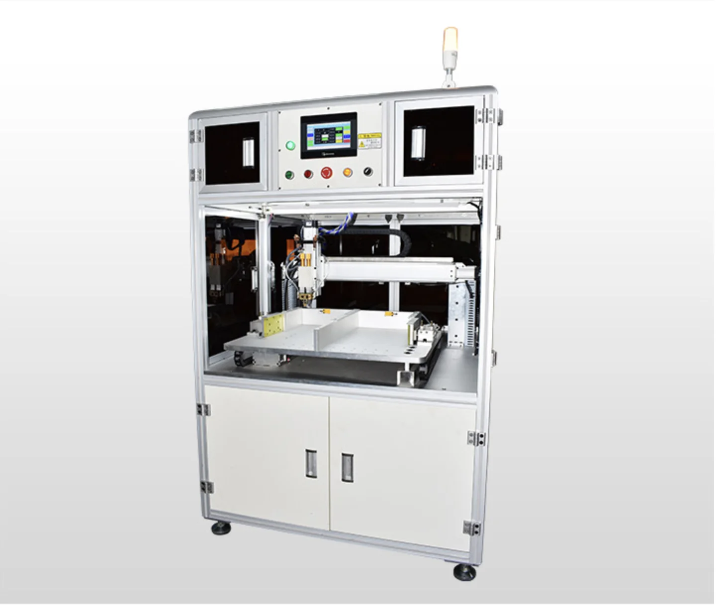 Automatic 18650 21700 26650 32700 Li Cylindrical Battery Pack Assembly Double Side Head Welding Machine Equipment Spot Welder Automatic 18650 21700 26650 32700 Li Cylindrical Battery Pack Assembly Double Side Head Welding Machine Equipment Spot Welder