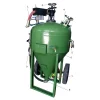 YG Portable Sand Blasting Machinery Pot Sand Blaster Portabe Wheel Spraying Works Air Pressure Old Rust Removal Cleasn Equipment