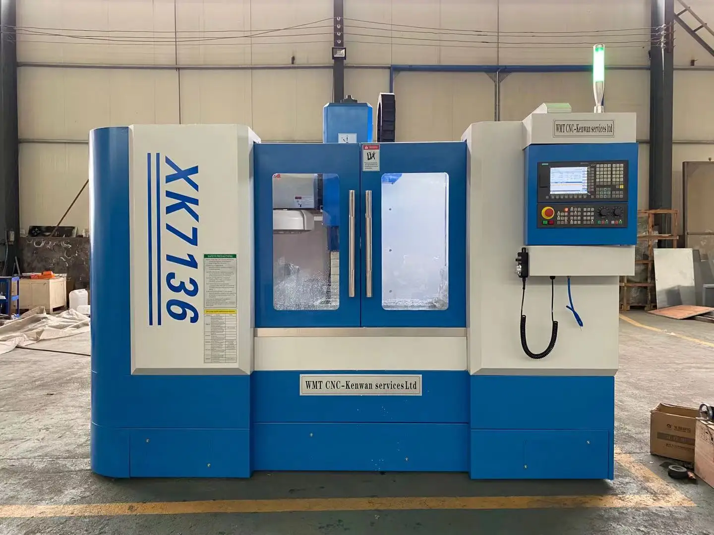 High Precision Xh7136 4 Axis Cnc Milling Machine With Full Enclosure High Precision Xh7136 4 Axis Cnc Milling Machine With Full Enclosure