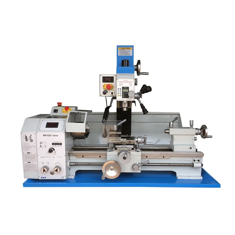Wmtcnc Mpv280 Multi Purpose Machine Lathe Drilling Milling Combined Function Wmtcnc Mpv280 Multi Purpose Machine Lathe Drilling Milling Combined Function