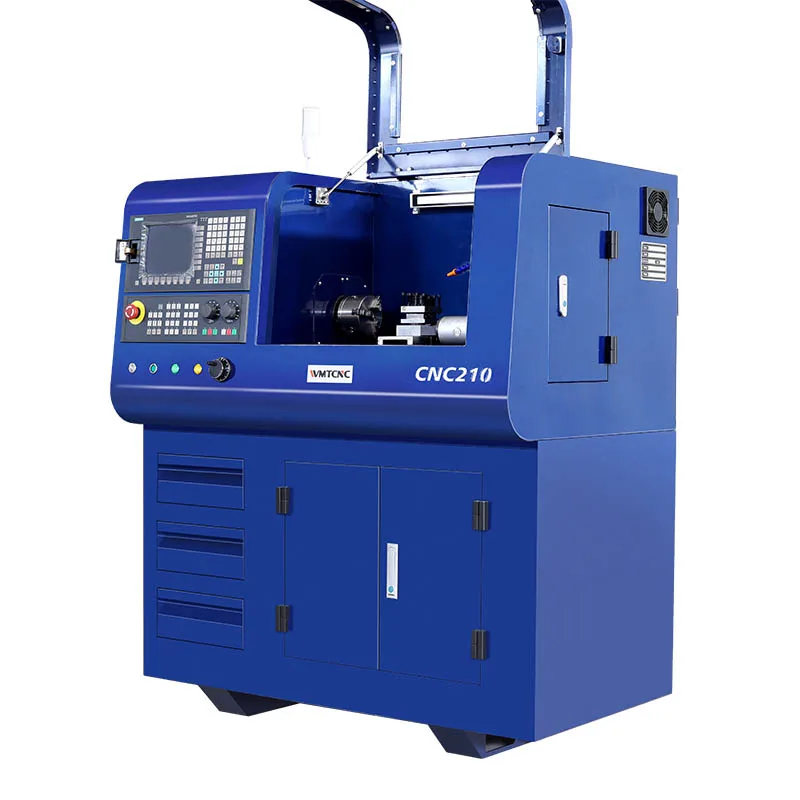 Wmtcnc Desktop Cnc Lathe Machine Cnc210 With Siemens808D With All Standard Accessories For School Training Wmtcnc Desktop Cnc Lathe Machine Cnc210 With Siemens808D With All Standard Accessories For School Training