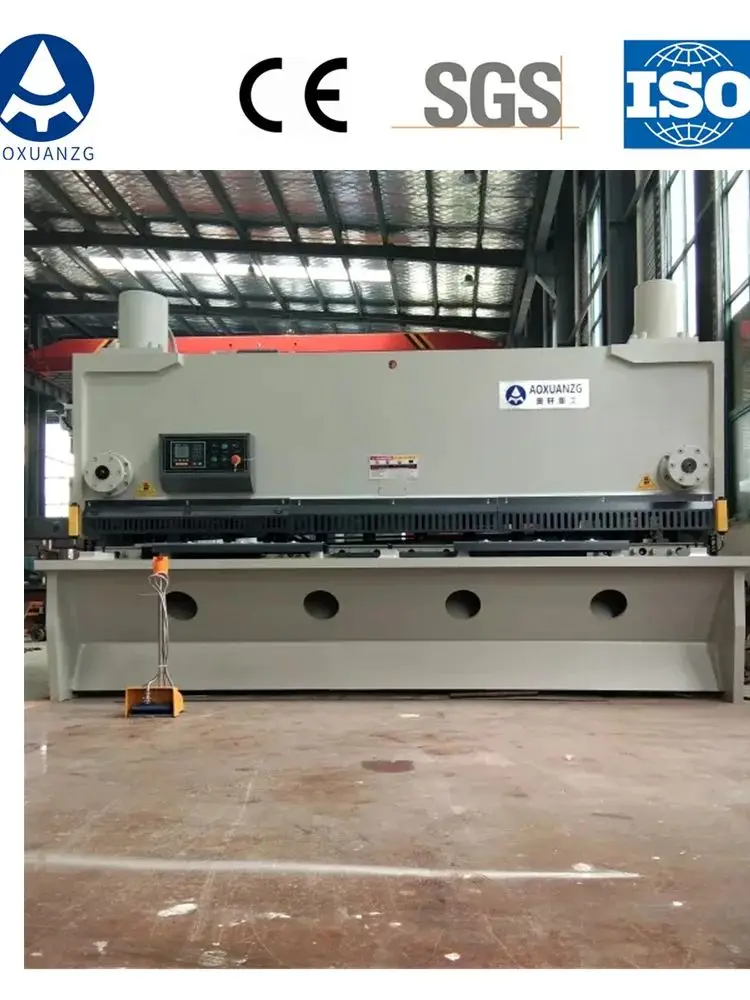 Qc11Y-6X2500 Hydraulic Guillotine Plate Metal Sheets Shearing Machine E21S System Qc11Y-6X2500 Hydraulic Guillotine Plate Metal Sheets Shearing Machine E21S System