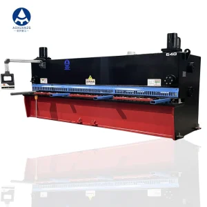 Delem DAC360T adjustable blade clearance Hydraulic steel plate hydraulic guillotine shearing machine