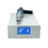 Ultrasonic hand held spot welder with ultrasonic welding gun for poly carbonate