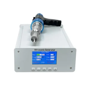 Ultrasonic hand held spot welder with ultrasonic welding gun for poly carbonate Ultrasonic hand held spot welder with ultrasonic welding gun for poly carbonate