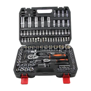 108PCS Kit Car Repair Sockets Set Hand Tool Sets Combination Socket Wrench Set with Plastic Toolbox 108PCS Kit Car Repair Sockets Set Hand Tool Sets Combination Socket Wrench Set with Plastic Toolbox
