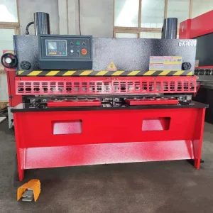 6MM Thickness 2500MM Width Metal steel Cutter Guillotine Shears Machine with E21S System