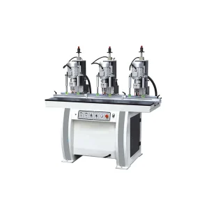 MZB73033 Three-head hinge boring machine and wood drilling boring machine MZB73033 Three-head hinge boring machine and wood drilling boring machine