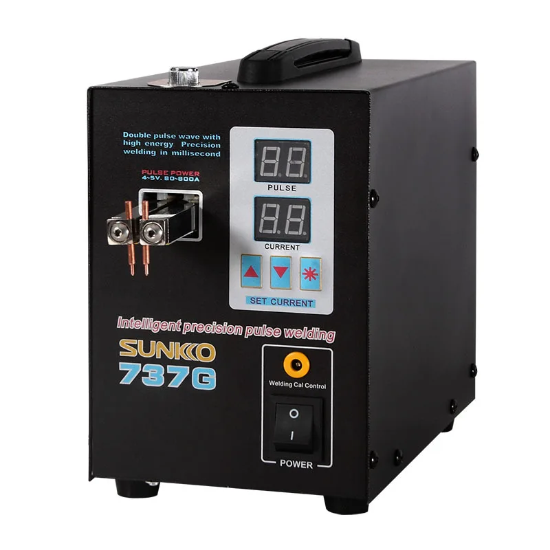 Sunkko 737G Battery Spot Welder 1.5Kw Led Light Spot Welding Machine For 18650 Battery Pack Welding Precision Pulse Spot Welders Sunkko 737G Battery Spot Welder 1.5Kw Led Light Spot Welding Machine For 18650 Battery Pack Welding Precision Pulse Spot Welders
