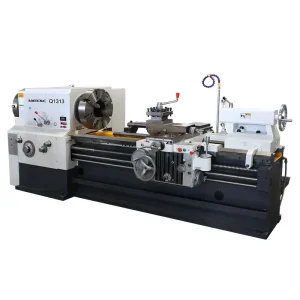 Pipe Thread Lathe Q1313 Manual Pipe Threading Metal Lathe Machine