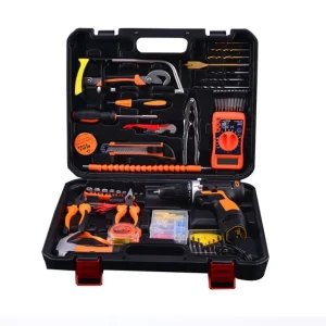 Combination hardware toolbox gift portable socket bit set household repair tool set Combination hardware toolbox gift portable socket bit set household repair tool set