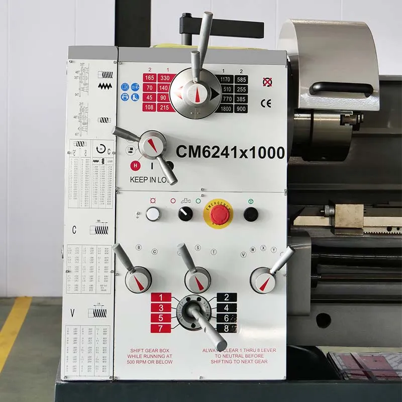 High Quality Cm6241 Manual Metal Engine Lathe Machine With Monoblock Cast Iron Base High Quality Cm6241 Manual Metal Engine Lathe Machine With Monoblock Cast Iron Base