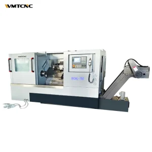 Horizontal CK36Lx750 CNC Metal Lathe Machine with Inclined Bed CNC Lathe Slant Bed Machine Price